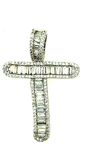 Brass Baguette Initials