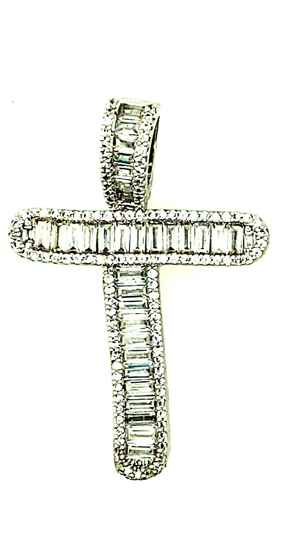 Brass Baguette Initials
