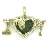 I love You Picture Pendant