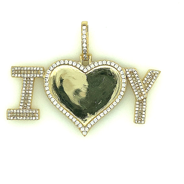 I love You Picture Pendant