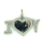 I love You Picture Pendant