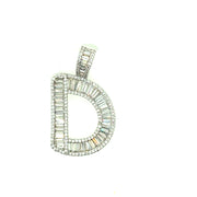 Brass Baguette Initials
