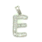 Brass Baguette Initials