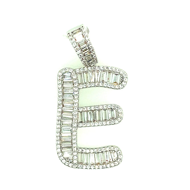 Brass Baguette Initials