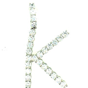 CZ Stones Initials