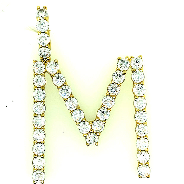 CZ Stones Initials