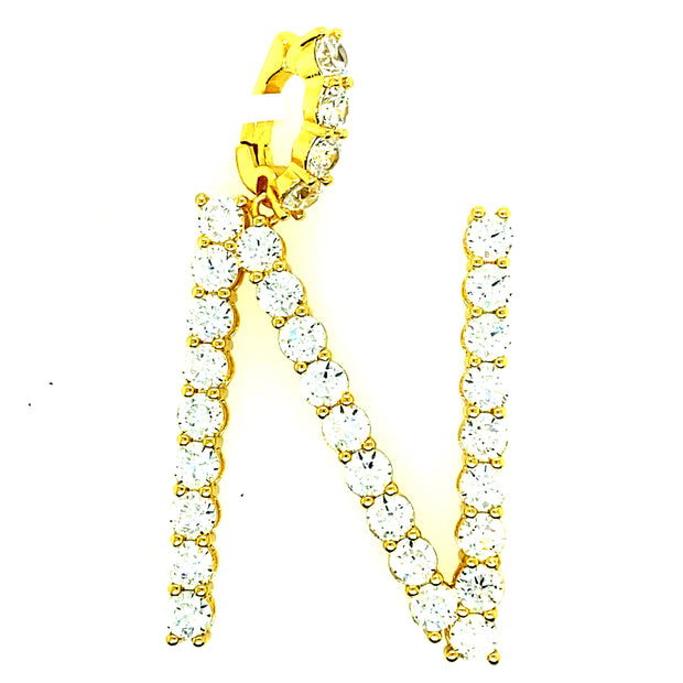 CZ Stones Initials