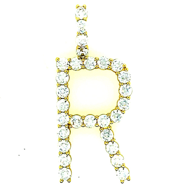 CZ Stones Initials