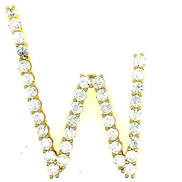 CZ Stones Initials