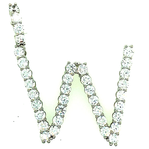 CZ Stones Initials