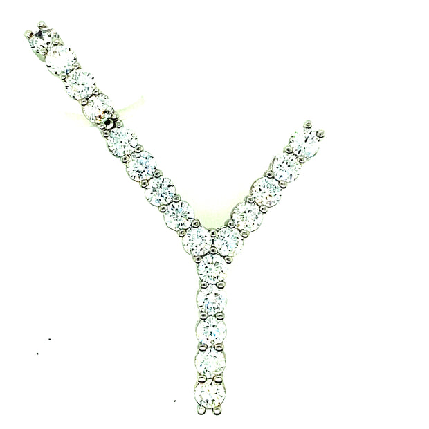 CZ Stones Initials