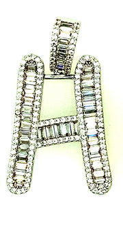 Brass Baguette Initials
