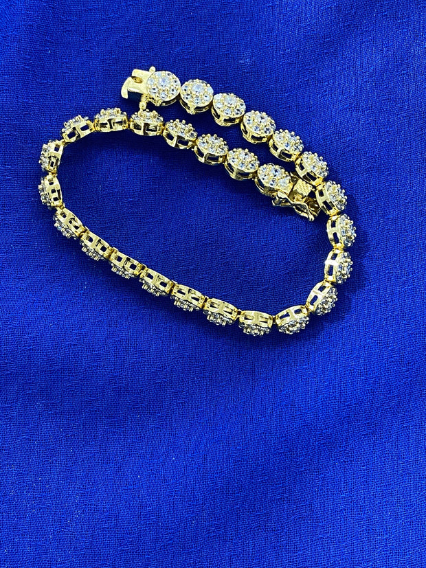 Round CZ'S Bracelet