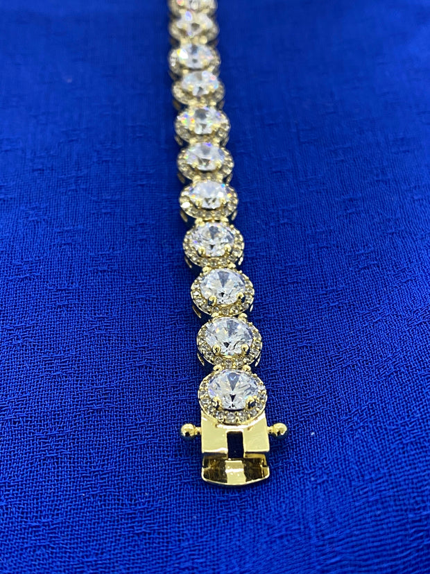 Round CZ'S Bracelet