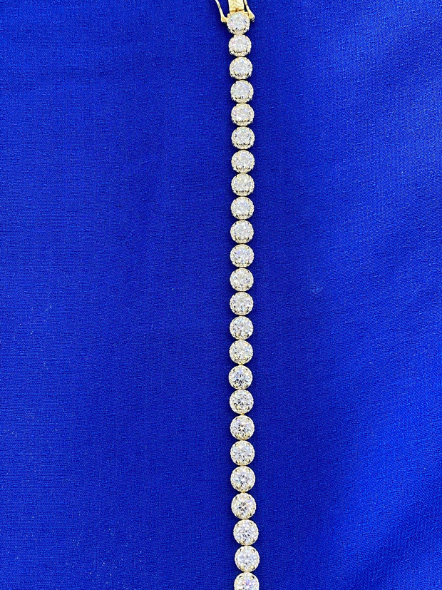 Round CZ'S Bracelet
