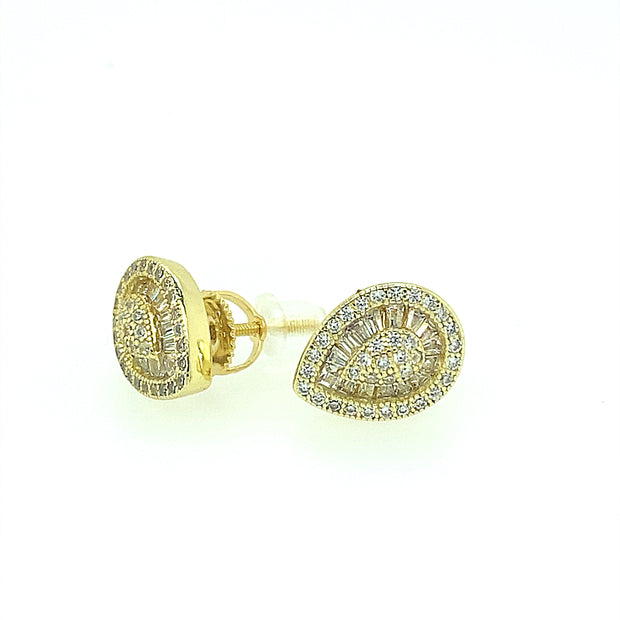 Leaf Sterling Silver Earring