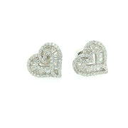 love Heart Sterling Silver Earring
