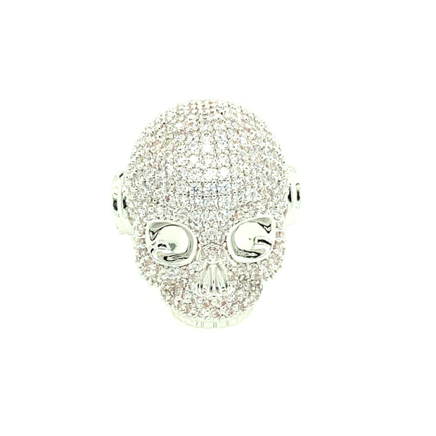 SKULL SHAPE SILVER RING