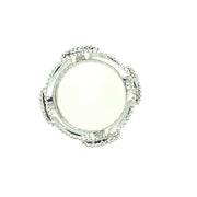 Cross Link Brass Mens Ring