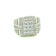 Twelve Stone Brass Mens Ring