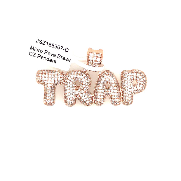 Trap Brass Pendant
