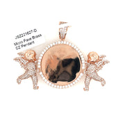 Angle Picture Brass Pendant Brass Pendant