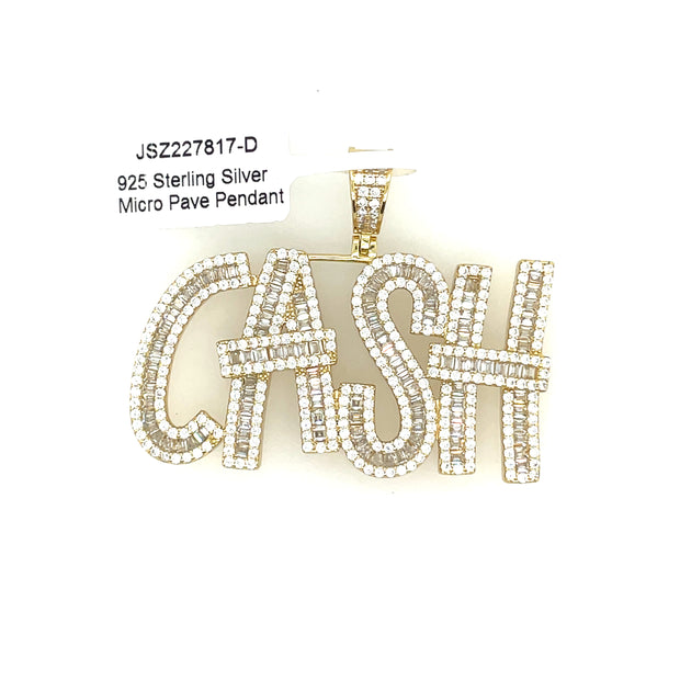 CASH Silver Pendant