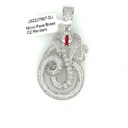 Snake Brass Pendant