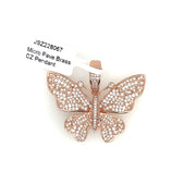 Butterfly Brass Pendant