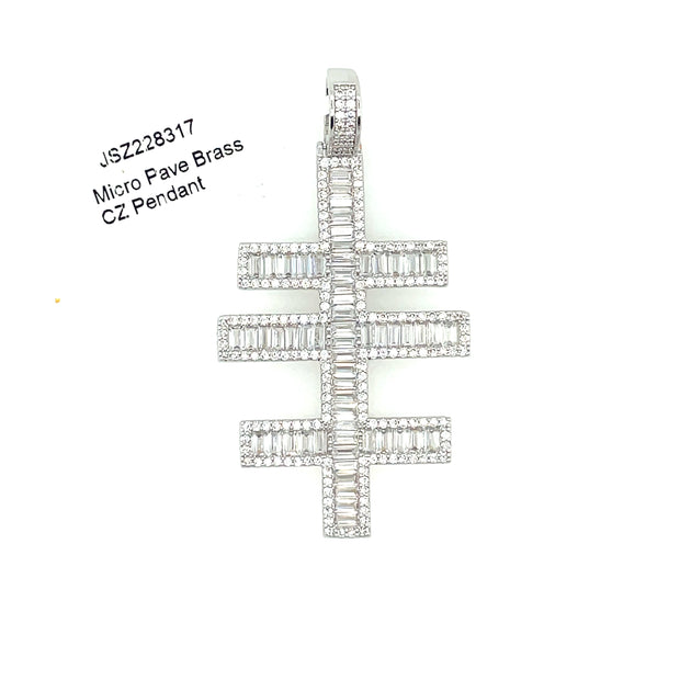 Symbol Brass Pendant