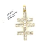 Symbol Brass Pendant