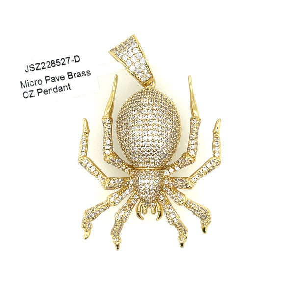 Spider Brass Pendant