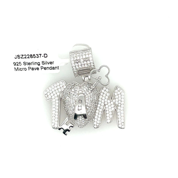 TAM Silver Pendant