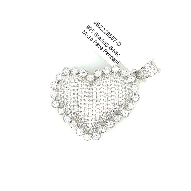 Heart Silver Pendant