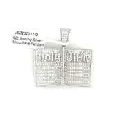 Bible Silver Pendant