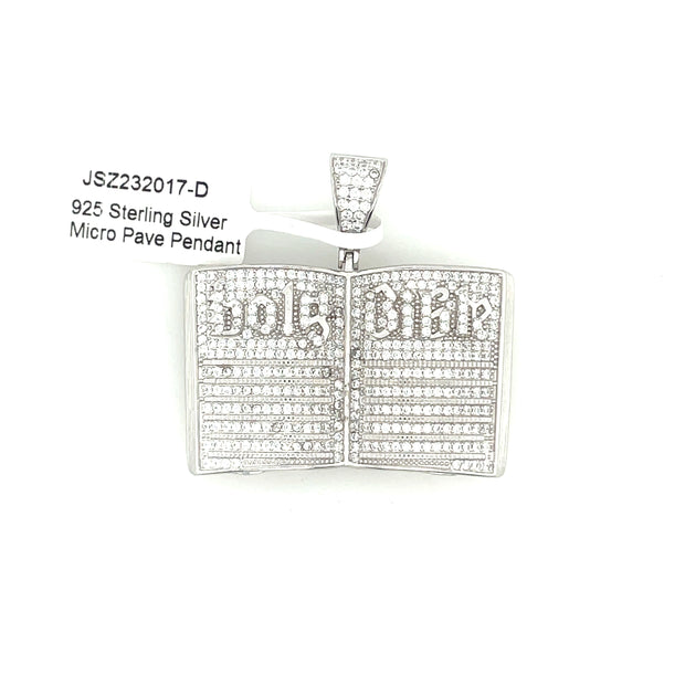 Bible Silver Pendant