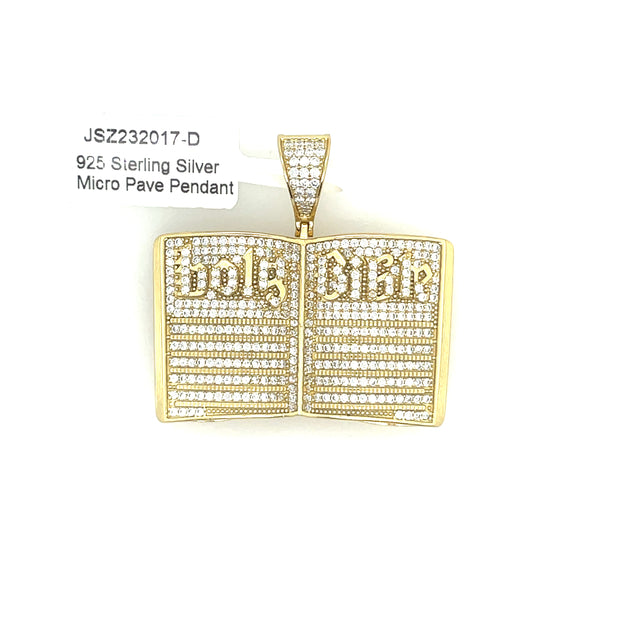 Bible Silver Pendant