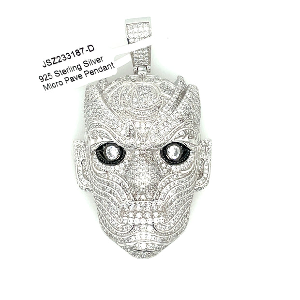 Nightwalker King Silver Pendant