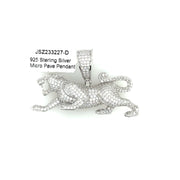Tiger Silver Pendant