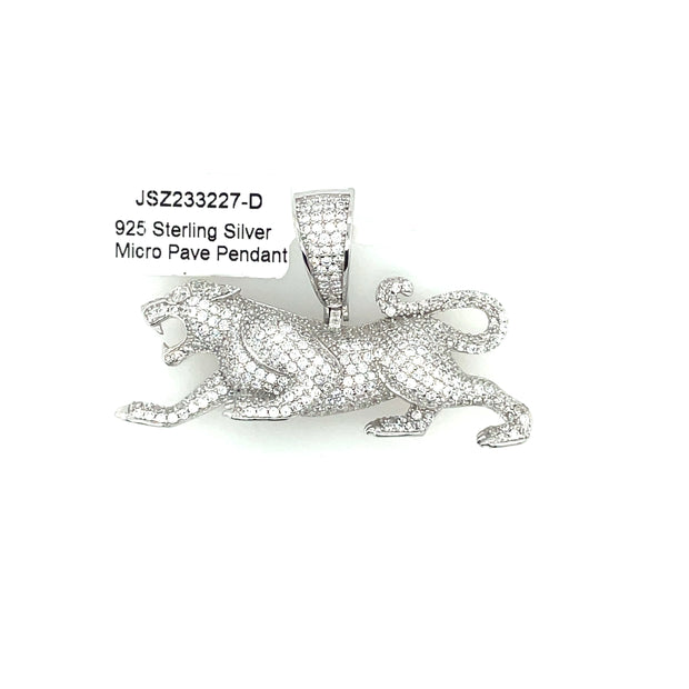 Tiger Silver Pendant