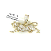 Tiger Silver Pendant