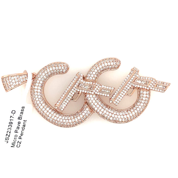 GG Brass Pendant