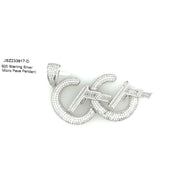 GG Silver Pendant