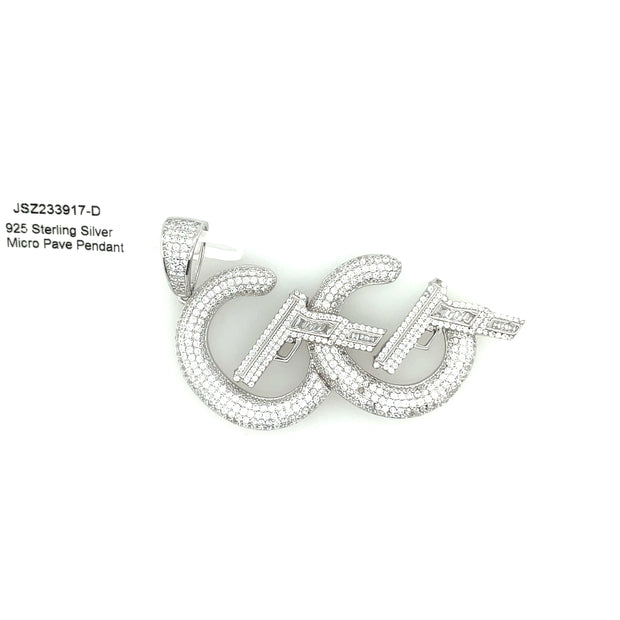 GG Silver Pendant