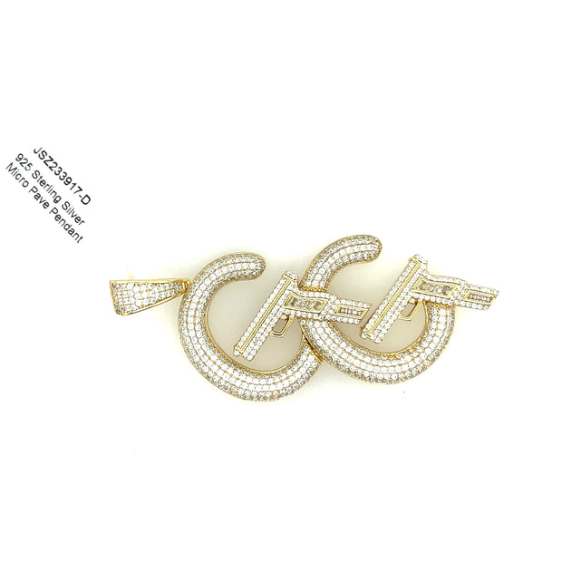 GG Silver Pendant