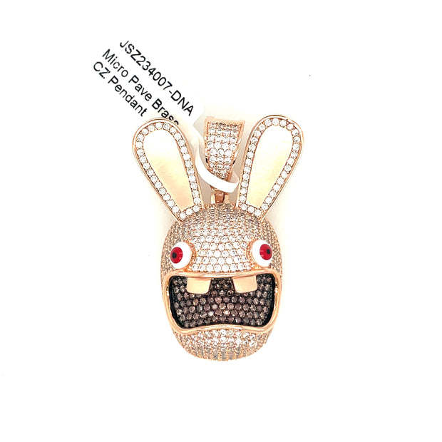 Bunny Brass Pendant