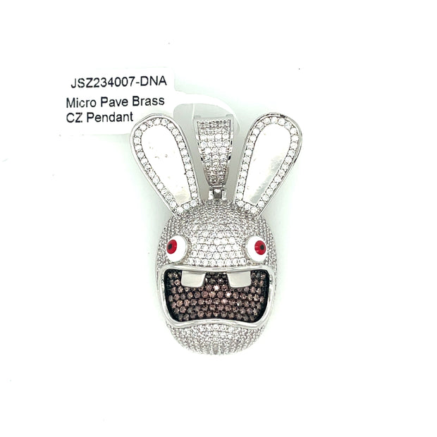 Bunny Brass Pendant