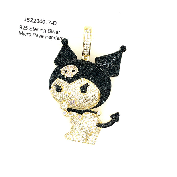 Cat Silver Pendant