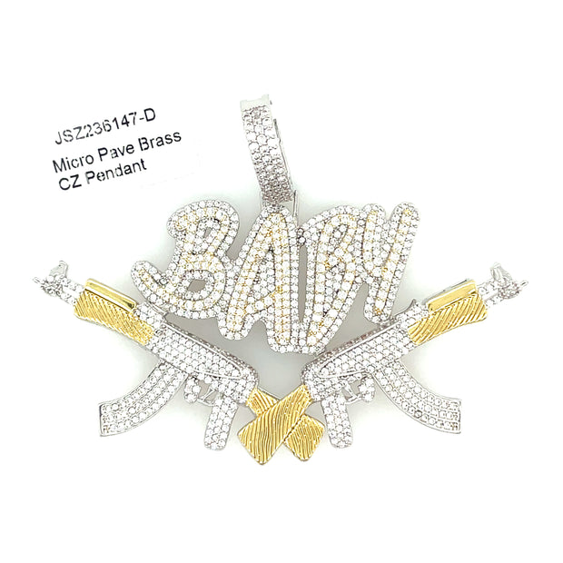 Baby Brass Pendant