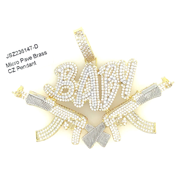 Baby Brass Pendant